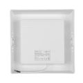 Oprawa sufitowa natynkowa kwadrat DL-1 LED Biały szer. 17cm. 12W 4000K ecolight EC20460 | 5905036204604