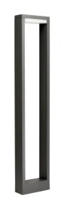Form ciemny popiel  wys. 80cm. LED 7W DIP SWITCH 3000 | 4000 | 6500K IP54 Lampa ogrodowa stojąca
