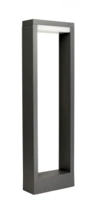 Form ciemny popiel wys. 50cm. LED 7W DIP SWITCH 3000 | 4000 | 6500K IP54 Lampa ogrodowa stojąca 