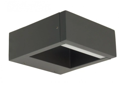 Kinkiet zewnętrzny Form ciemny popiel wys. 80cm. LED 7W DIP SWITCH 3000 | 4000 | 6500K IP54 SU-MA YB19504 | 5908310062686