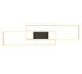 Lampa sufitowa ściemnialna Albany czarno - złoty LED 3 step dim. 37W 2700-6500K trio 647710480