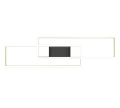 Lampa sufitowa ściemnialna Albany czarno - złoty LED 3 step dim. 37W 2700-6500K trio 647710480
