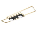 Lampa sufitowa ściemnialna Albany czarno - złoty LED 3 step dim. 37W 2700-6500K trio 647710480