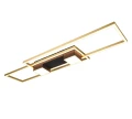 Lampa sufitowa ściemnialna Albany czarno - złoty LED 3 step dim. 37W 2700-6500K trio 647710480