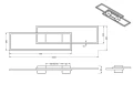 Lampa sufitowa ściemnialna Albany czarno - złoty LED 3 step dim. 37W 2700-6500K trio 647710480