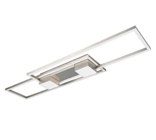 Lampa sufitowa ściemnialna Albany nikiel mat LED 3 step dim. 37W 2700-6500K trio 647710407