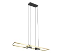 Lampa wisząca Albany czarno - złoty LED 3 step dim. 37W 2700-6500K trio 347710480