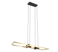 Lampa wisząca Albany czarno - złoty LED 3 step dim. 37W 2700-6500K trio 347710480