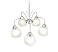 Lampa wisząca DOBBY nikiel mat | biały Ø 55cm. 5xE27 RL R31055007 | 4017807609004
