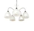 Lampa wisząca DOBBY nikiel mat | biały Ø 55cm. 5xE27 RL R31055007 | 4017807609004