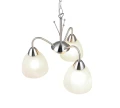 Lampa wisząca DOBBY nikiel mat | biały Ø 43cm. 3xE27 RL R31053007 | 4017807608991