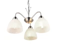 Lampa wisząca DOBBY nikiel mat | biały Ø 43cm. 3xE27 RL R31053007 | 4017807608991