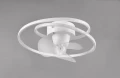 Lampa sufitowa ściemnialna z wentylatorem UMEA biały mat Ø 50cm LED dim. 38W 2700-6500K pilot rl R67252131 | 4017807571288