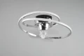 Lampa sufitowa ściemnialna z wentylatorem UMEA chrom Ø 50cm LED dim. 38W 2700-6500K pilot rl R67252106 | 4017807571271