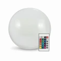 Lampa solarna LED KULA RGBW 30cm z pilotem goldlux