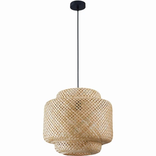 Lampa wisząca BERTA beżowa Ø 40cm. 1xE27
