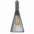 Lampa wisząca TIANA 3xE27 czarna