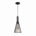 Lampa wisząca TIANA Ø 15,5cm. E27 czarna
