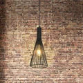 Lampa wisząca TIANA Ø 15,5cm. E27 czarna