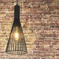 Lampa wisząca TIANA Ø 15,5cm. E27 czarna