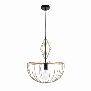 JASMINA złota Ø 40cm. 1xE27 Lampa wisząca 