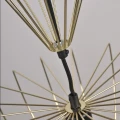 Lampa wisząca JASMINA złota Ø 40cm. 1xE27