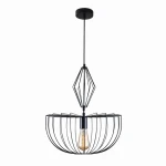 JASMINA czarna Ø 40cm. 1xE27 Lampa wisząca 