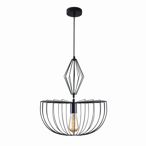 Lampa wisząca JASMINA czarna Ø 40cm. 1xE27