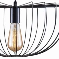 Lampa wisząca JASMINA czarna Ø 40cm. 1xE27