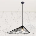 Lampa wisząca AURORA czarna 1xE27