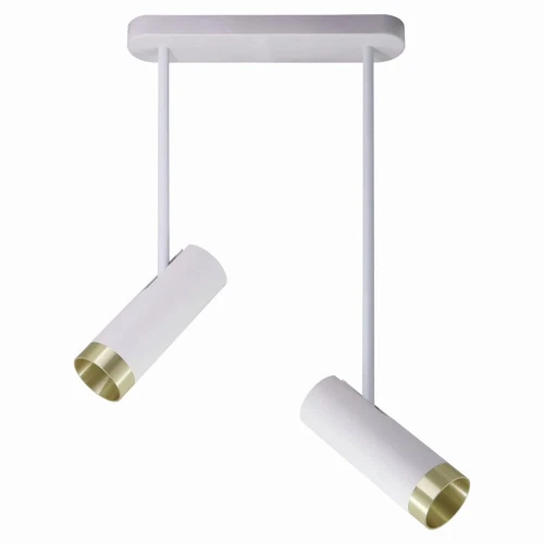 Lampa sufitowa PORTO biało-złota ruchoma 2xGU10
