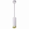 Lampa sufitowa PORTO 1 biało-złota ruchoma 1xGU10