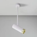 Lampa sufitowa PORTO 1 biało-złota ruchoma 1xGU10
