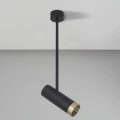 Lampa sufitowa PORTO 1 czarno-złota ruchoma 1xGU10