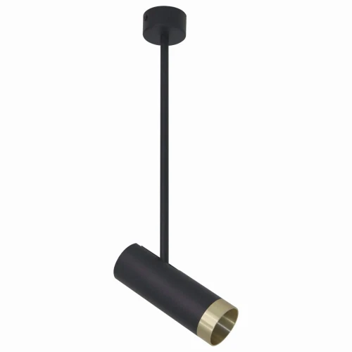 Lampa sufitowa PORTO 1 czarno-złota ruchoma 1xGU10
