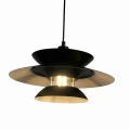 Lampa wisząca BERIT czarna Ø 35cm. 1xE27