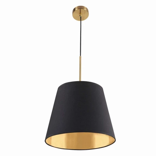 Lampa wisząca ELENA czarno-złota Ø 30cm. 1xE27