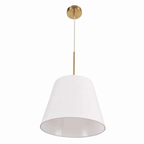 Lampa wisząca ELENA biało-złota Ø 30cm. 1xE27