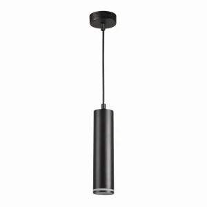 PARIS Czarna Ø 55cm. GU10 Lampa wisząca tuba