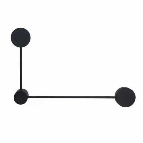 Kinkiet ścienny JOY L czarny 3xGX53 żarówki LED w komplecie