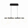 Lampa wisząca EMMA czarny LED 38W 4000K