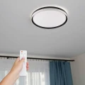 Plafon łazienkowy ściemnialny BARBARA LED dim. Ø 48 okrągły 72W 8000lm 3000~4000~6000K z pilotem