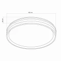 Plafon łazienkowy ściemnialny BARBARA LED dim. Ø 48 okrągły 72W 8000lm 3000~4000~6000K z pilotem
