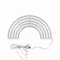 Lampka dekoracyjna NEON TĘCZA LED USB A + zasilanie bateryjne 3xAA