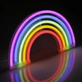 Lampka dekoracyjna NEON TĘCZA LED USB A + zasilanie bateryjne 3xAA
