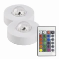 Lampki deko party na baterie FESTA LED RGB 2szt. z pilotem