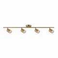 Lampa ścienno-sufitowa GOLDI 4xGU10 złota ruchoma