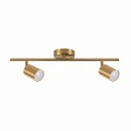 Lampa ścienno-sufitowa GOLDI 2xGU10 złota ruchoma