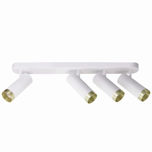 Lampa ścienno-sufitowa FADO 4 biało-złota 4xGU10 ruchoma