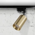 Zestaw szynowy ruchomy 1-fazowy MARIBEL czarno-złota 1m. 3xGU10